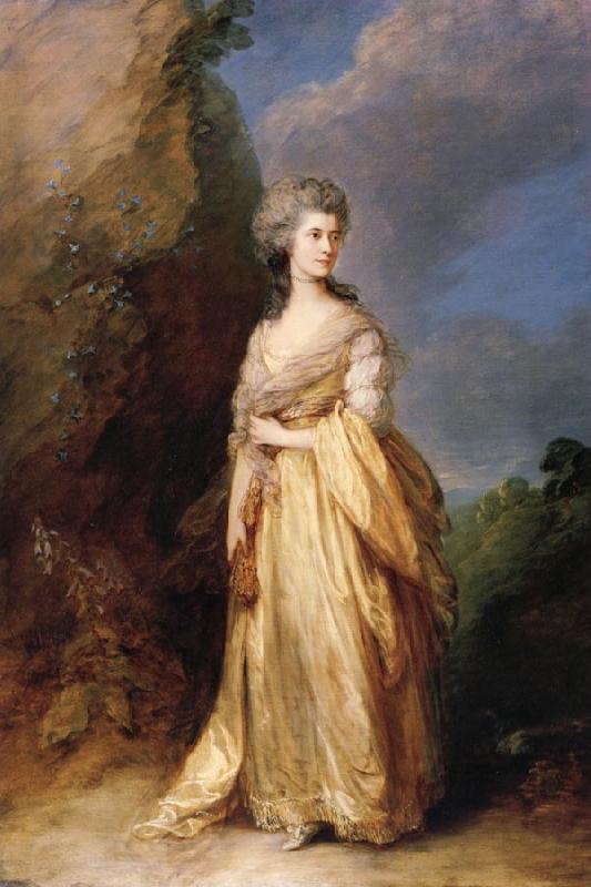 Thomas Gainsborough Mrs.Peter william baker Germany oil painting art